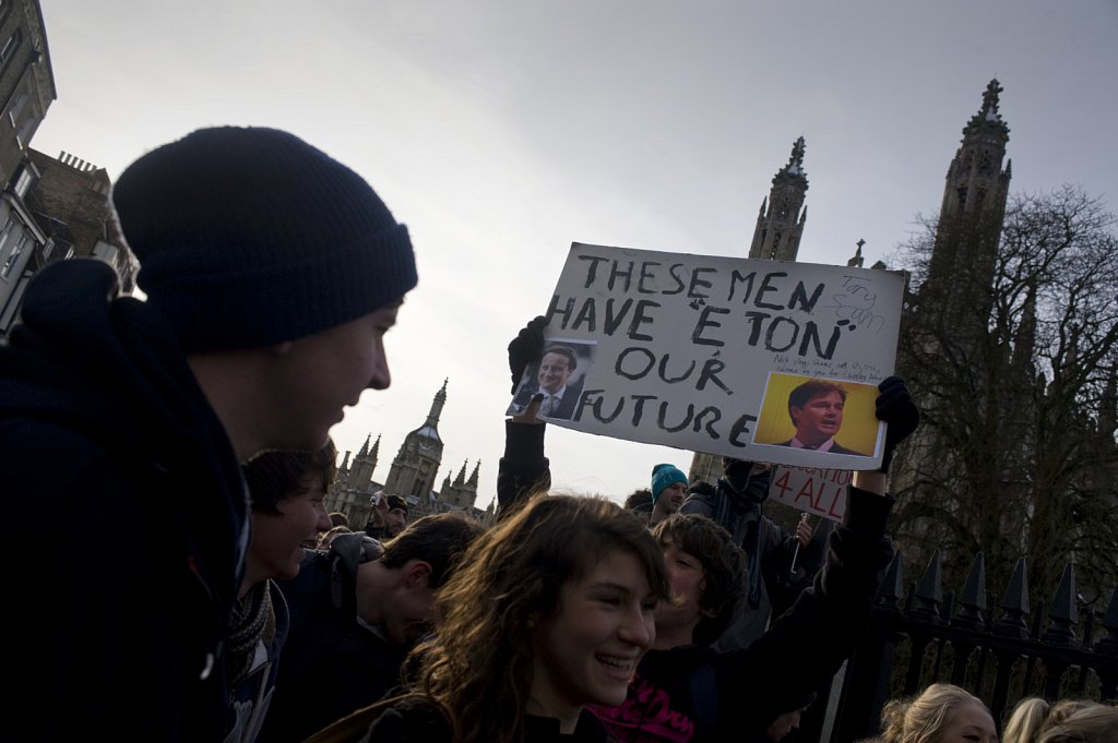 Cambridge Student Education Protests 2010