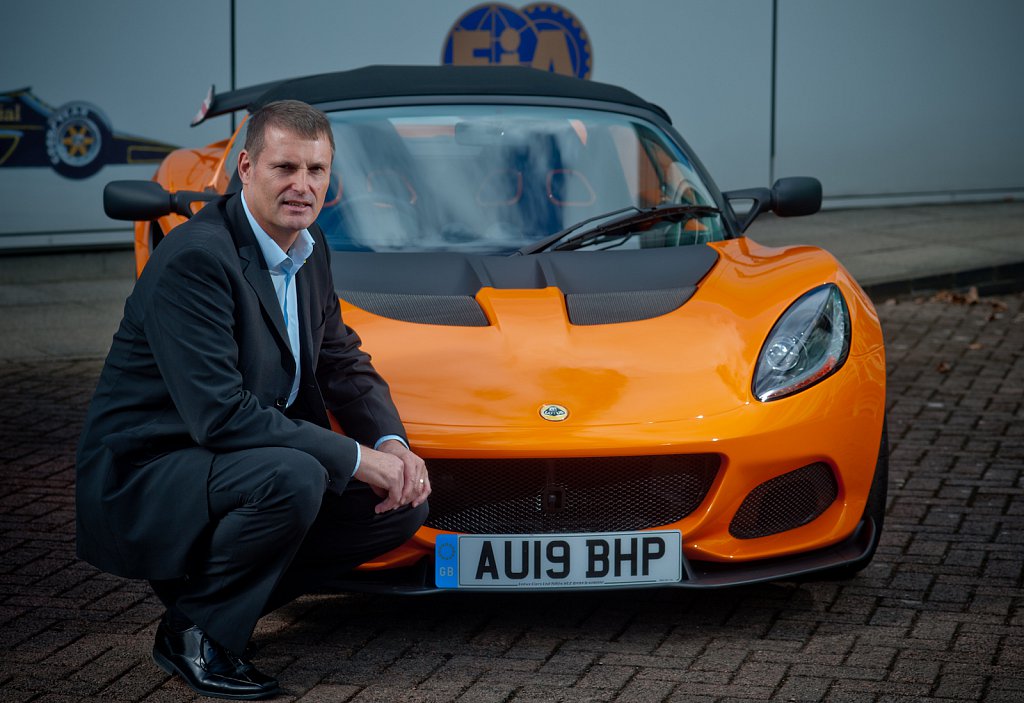 Phil Popham  chief executive officer of Lotus Cars.